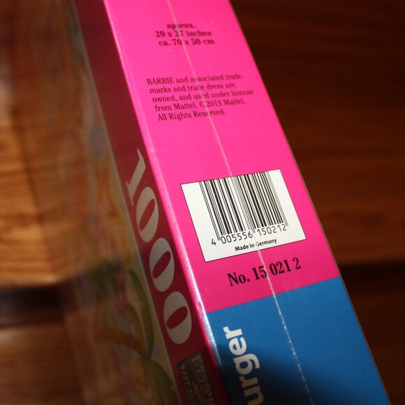 Ravensburger VINTAGE BARBIE puzzle Floral Hollywood Dog Ballerina Stepford Wives - Picture 5 of 7